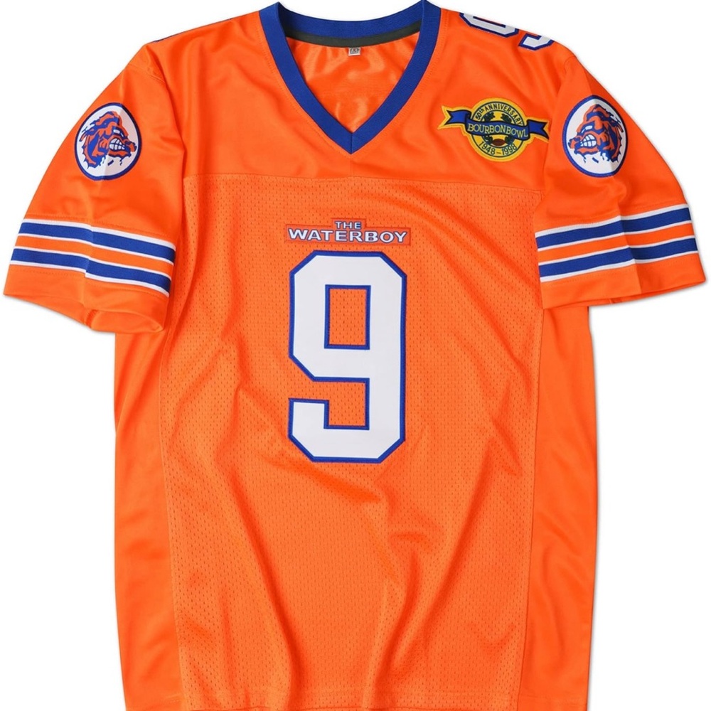 90s Football Jersey for Party,Bobby Boucher #9 The Waterboy Sandler